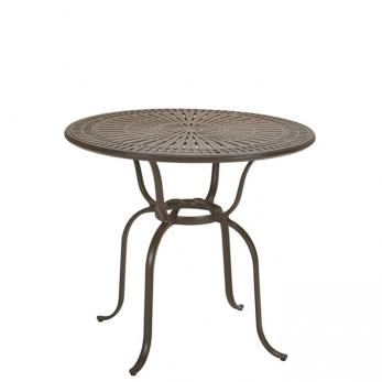 outdoor round bar umbrella table